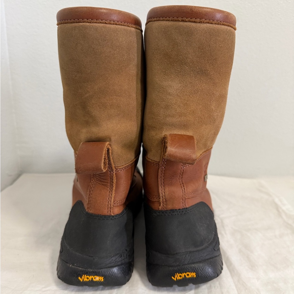 Ugg Butte Vibram waterproof boots lace up brown size 8.5 - Picture 11 of 16